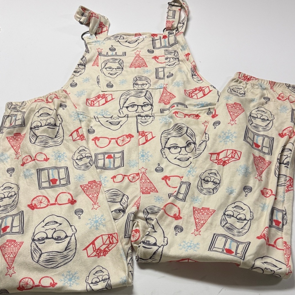 Men’s Christmas story overalls